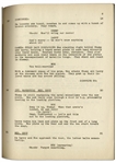 Moe Howard's 27pp. Script Dated October 1951 for The Three Stooges Film ''Listen, Judge'' -- With 6 Extra Pages of Shot Lists & Call Sheets -- Very Good Plus Condition